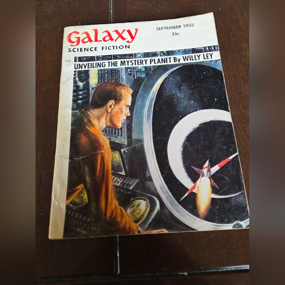 Galaxy Science Fiction Digest Sized Magazine September 1955